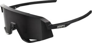 100% Slendale Sunglasses - Matte Black - Smoke 60057-00002