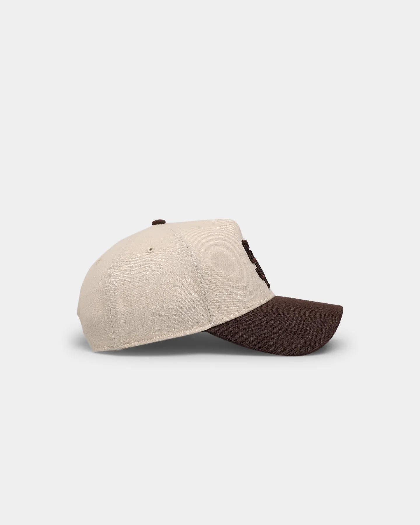 47 Brand San Diego Padres 'Off White/Team Logo' Replica MVP DT Snapback Natural