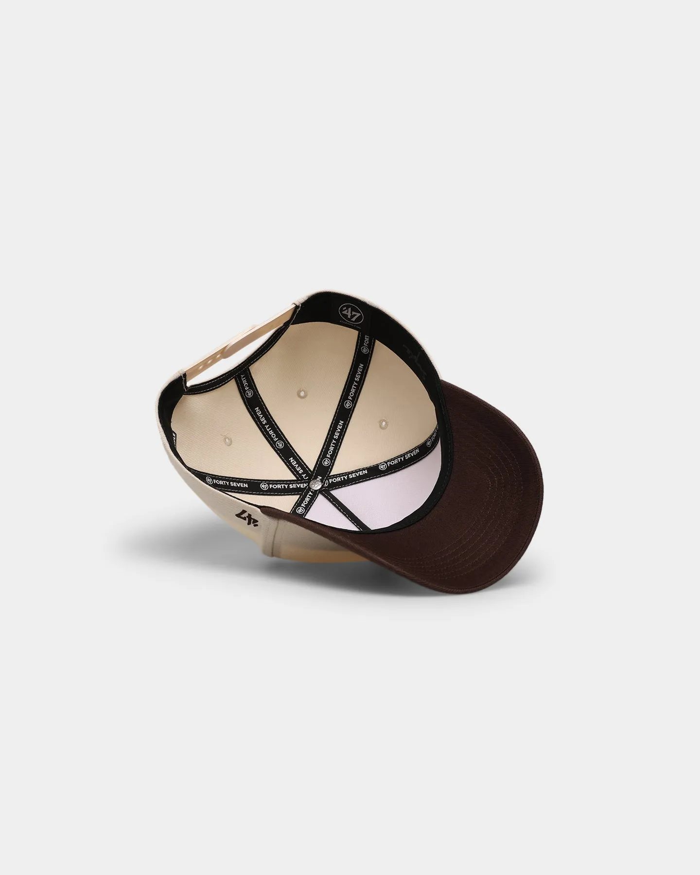 47 Brand San Diego Padres 'Off White/Team Logo' Replica MVP DT Snapback Natural