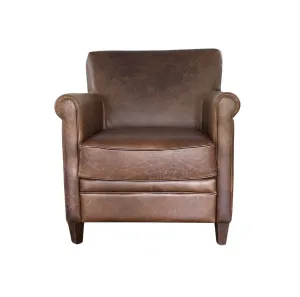 Alma Club Chair - Waco Tobacco