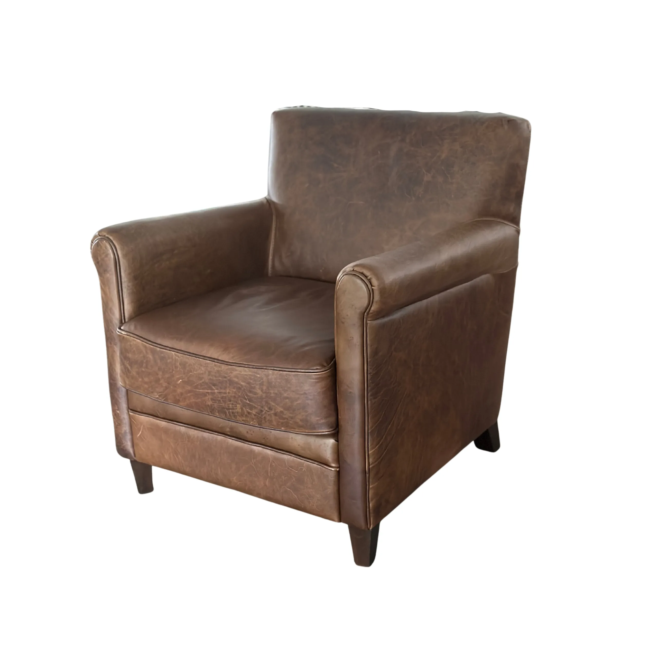 Alma Club Chair - Waco Tobacco
