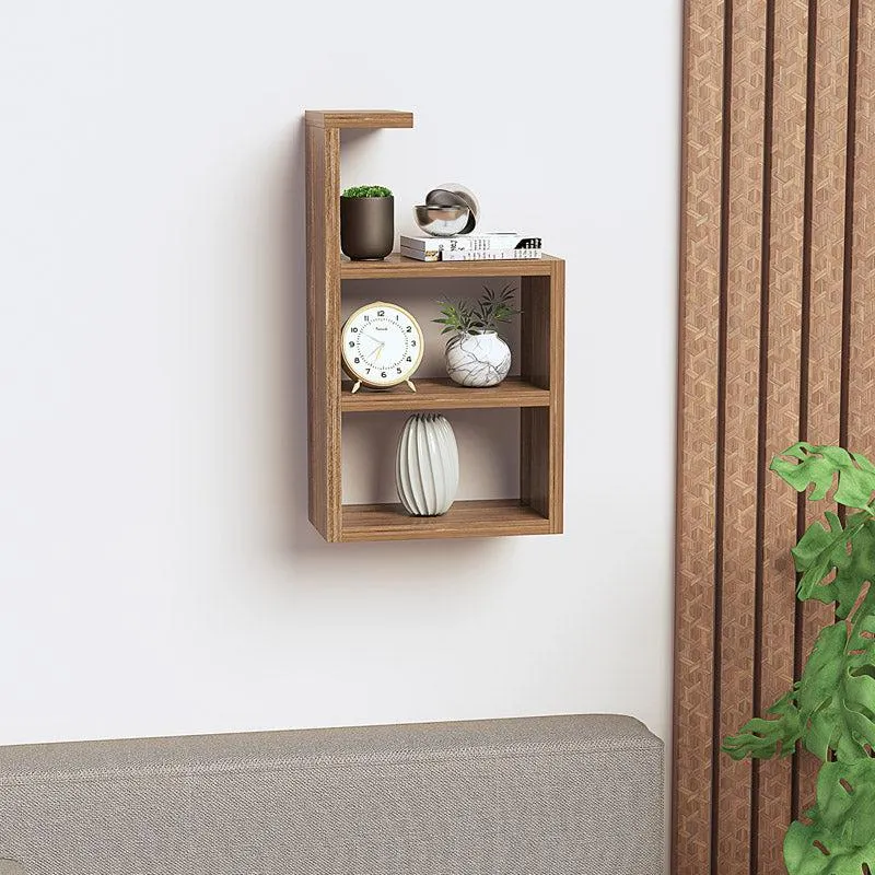 Anura Wall Shelf - Brown