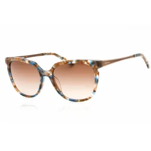Bebe Women's Sunglasses - Topaz Full Rim Rectangular Fixed Nose Pads | BB7205 200