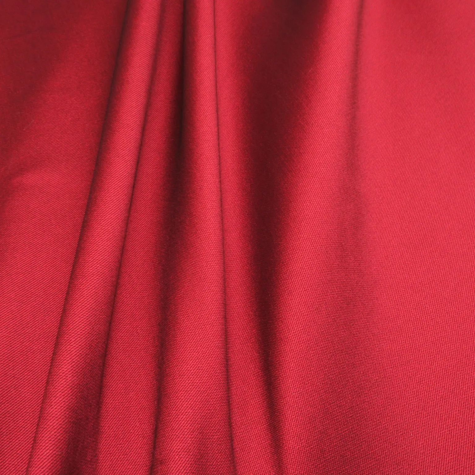 Black and Scarlet Red Double-Sided Stretch Mikado