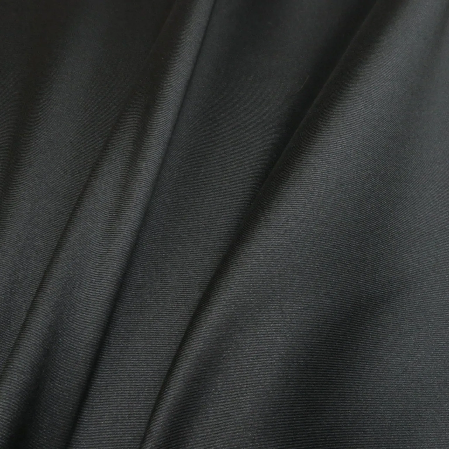 Black and Scarlet Red Double-Sided Stretch Mikado