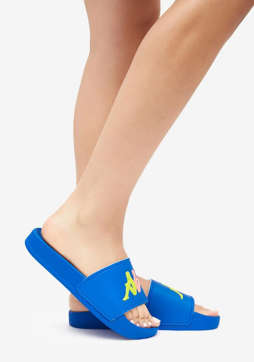 Blue Authentic Adam 4 Slides