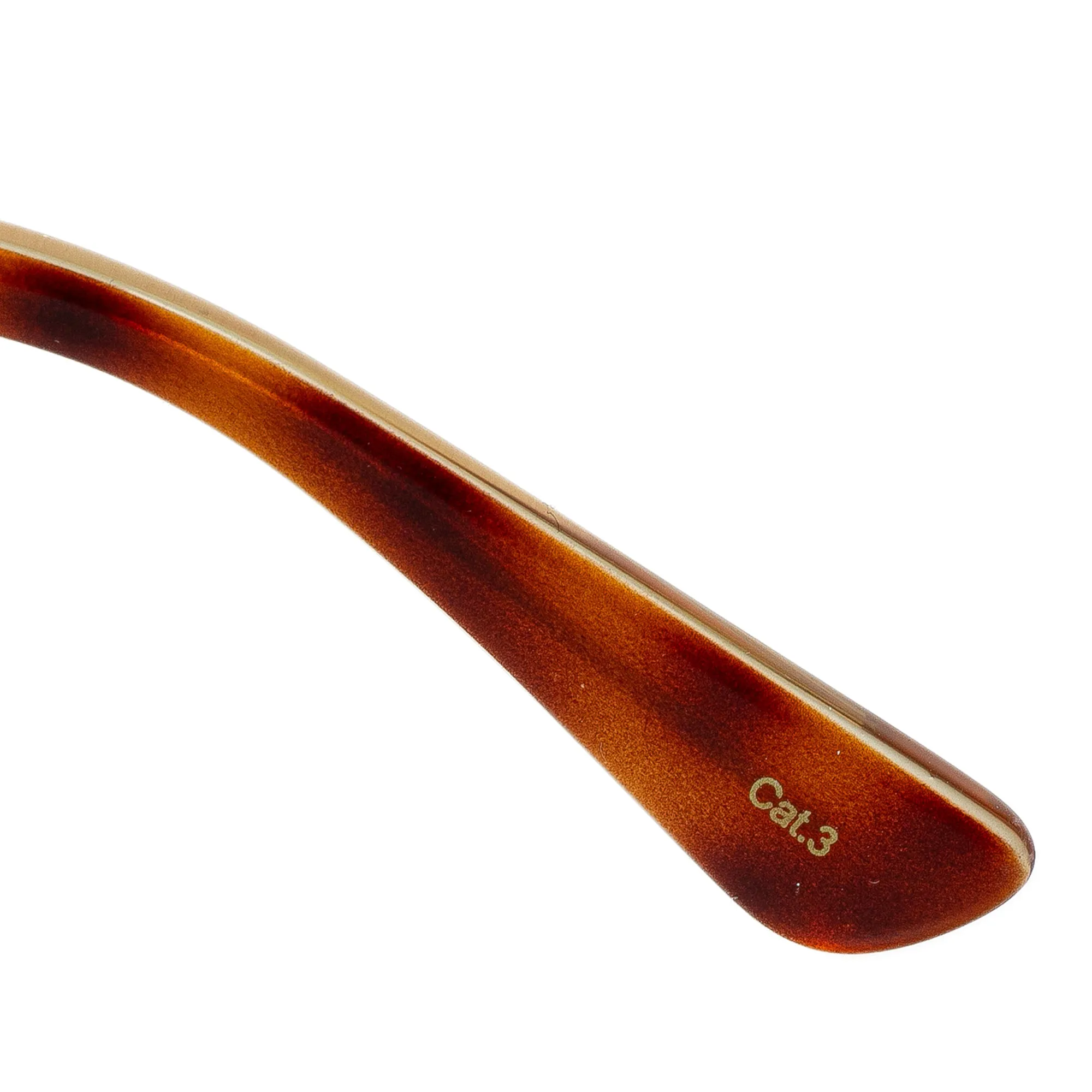 Brown Gucci Web Accent Wayfarer Sunglasses