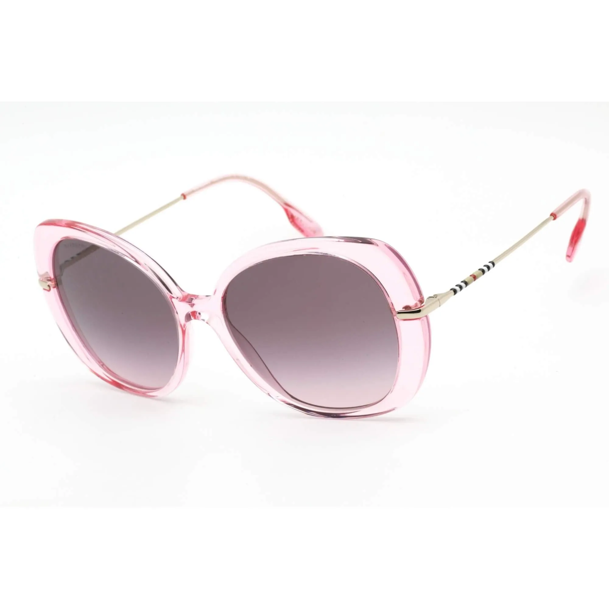 Burberry Women's Sunglasses - Pink Full Rim Butterfly Plastic Frame | 0BE4374 40245M