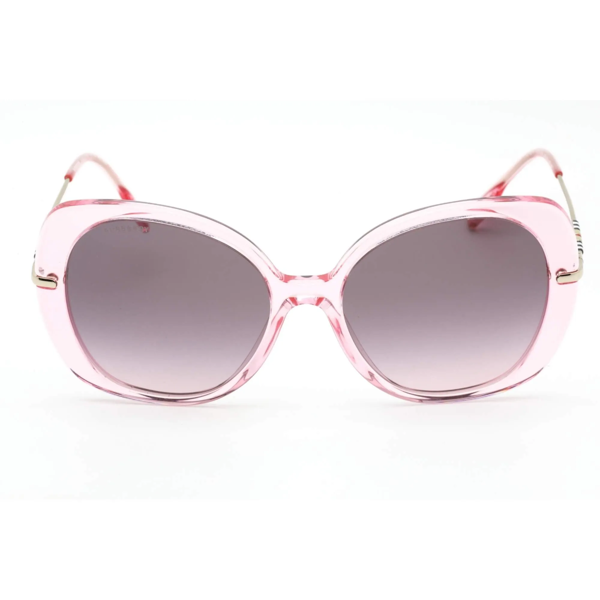 Burberry Women's Sunglasses - Pink Full Rim Butterfly Plastic Frame | 0BE4374 40245M