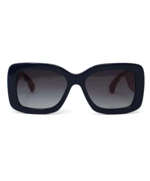 Chanel Navy & Pink Sunglasses