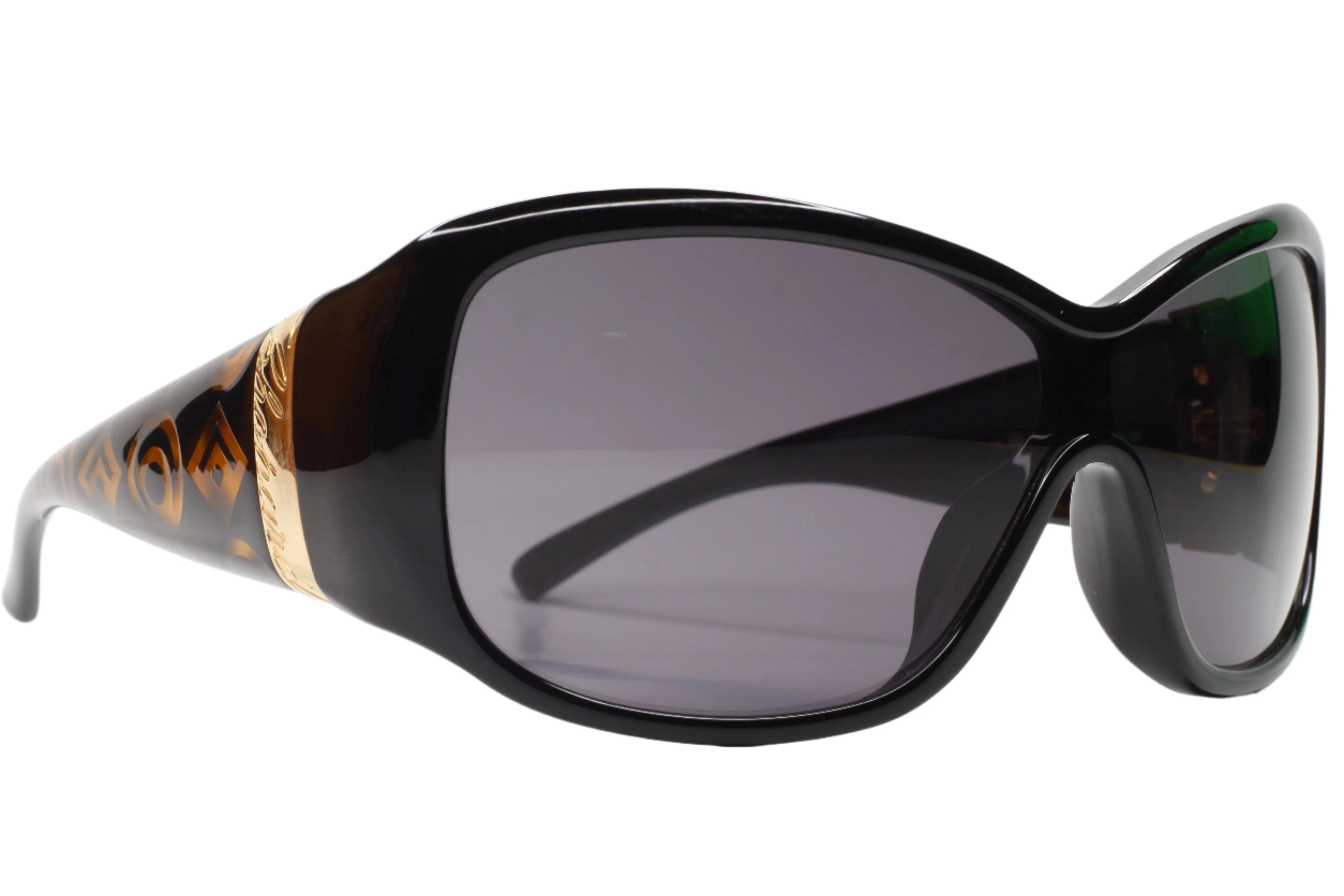 Chopard SCH054 0700 Black Gold Gradient Italy Luxury Sunglasses