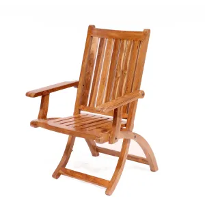 Classical Teak Folding Chair