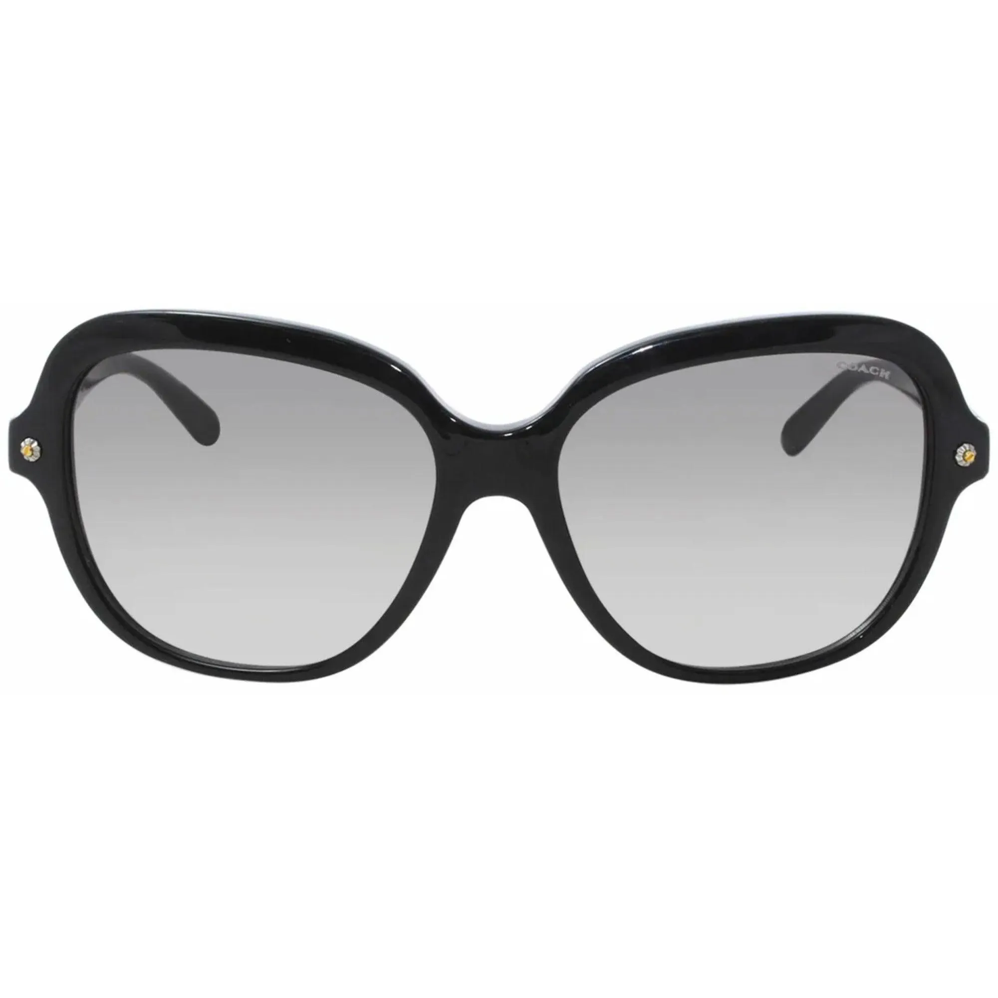Coach Women's Sunglasses - Black Plastic Frame Grey Shaded Lens | 0HC8192 54201156