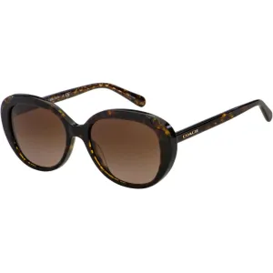 Coach Women's Sunglasses - Brown Gradient Lens Oversized Frame | 0HC8289 55831353