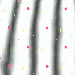 Colour Wall - Stripe White Yardage