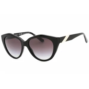 Emporio Armani Women's Sunglasses - Black Plastic Full Rim Cat Eye | 0EA4178 58758G