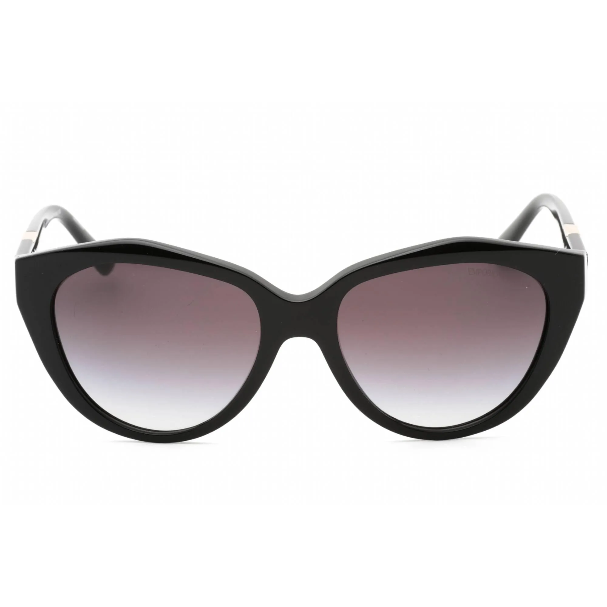 Emporio Armani Women's Sunglasses - Black Plastic Full Rim Cat Eye | 0EA4178 58758G