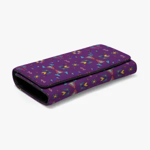 Enemy Territory Berry Foldable Wallet