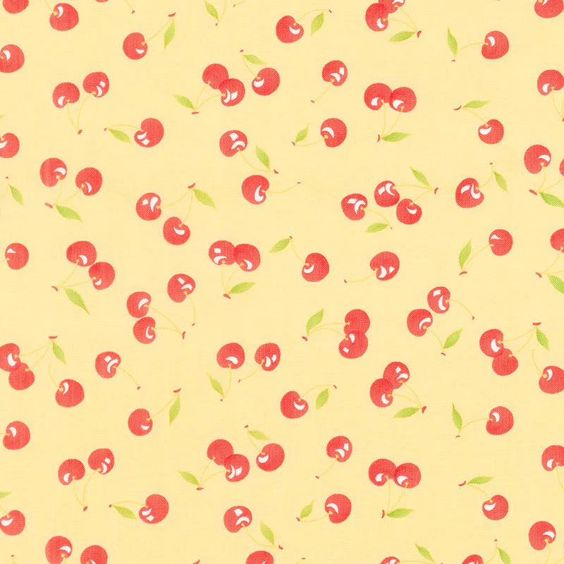 Fruit Cocktail - Cherry Orchard Pineapple Yardage