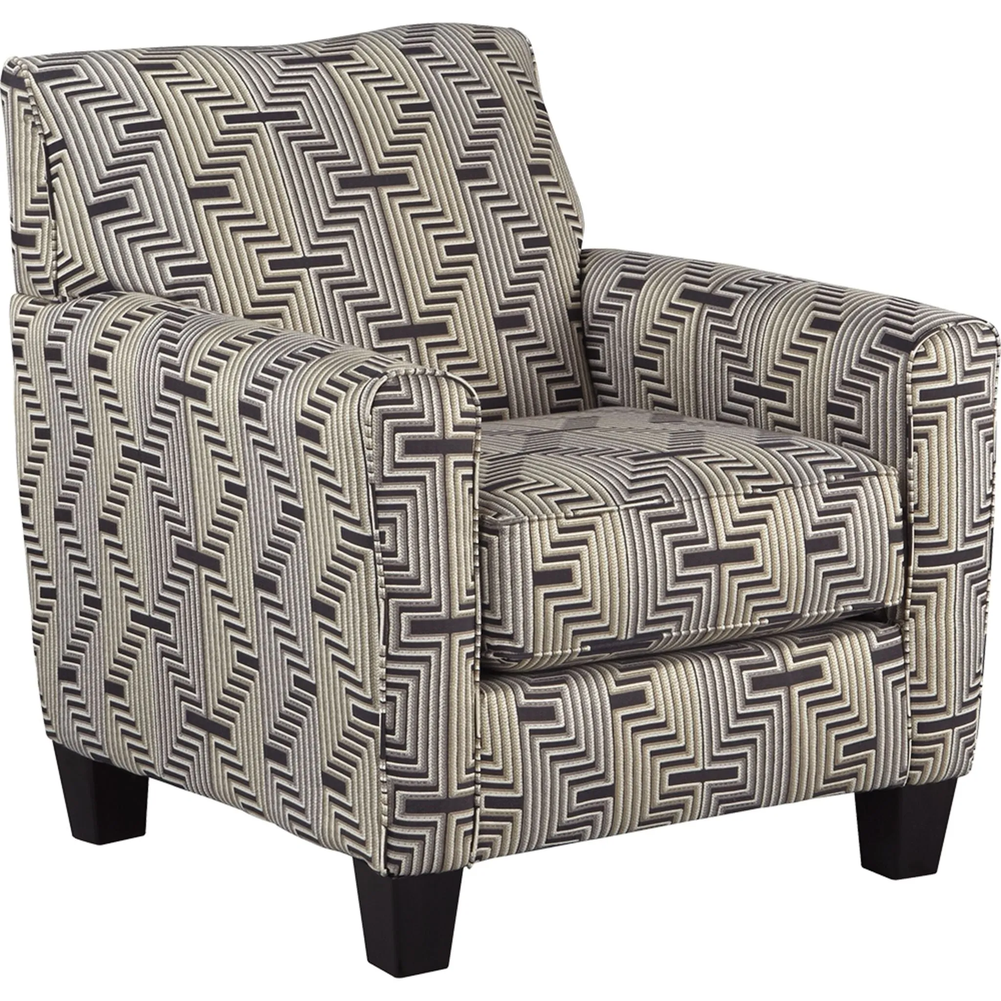 Graham Accent Chair - Gunmetal