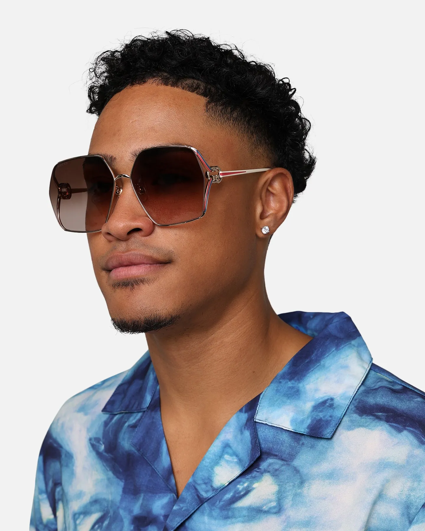 Gucci GG1322SA-002 Sunglasses Gold