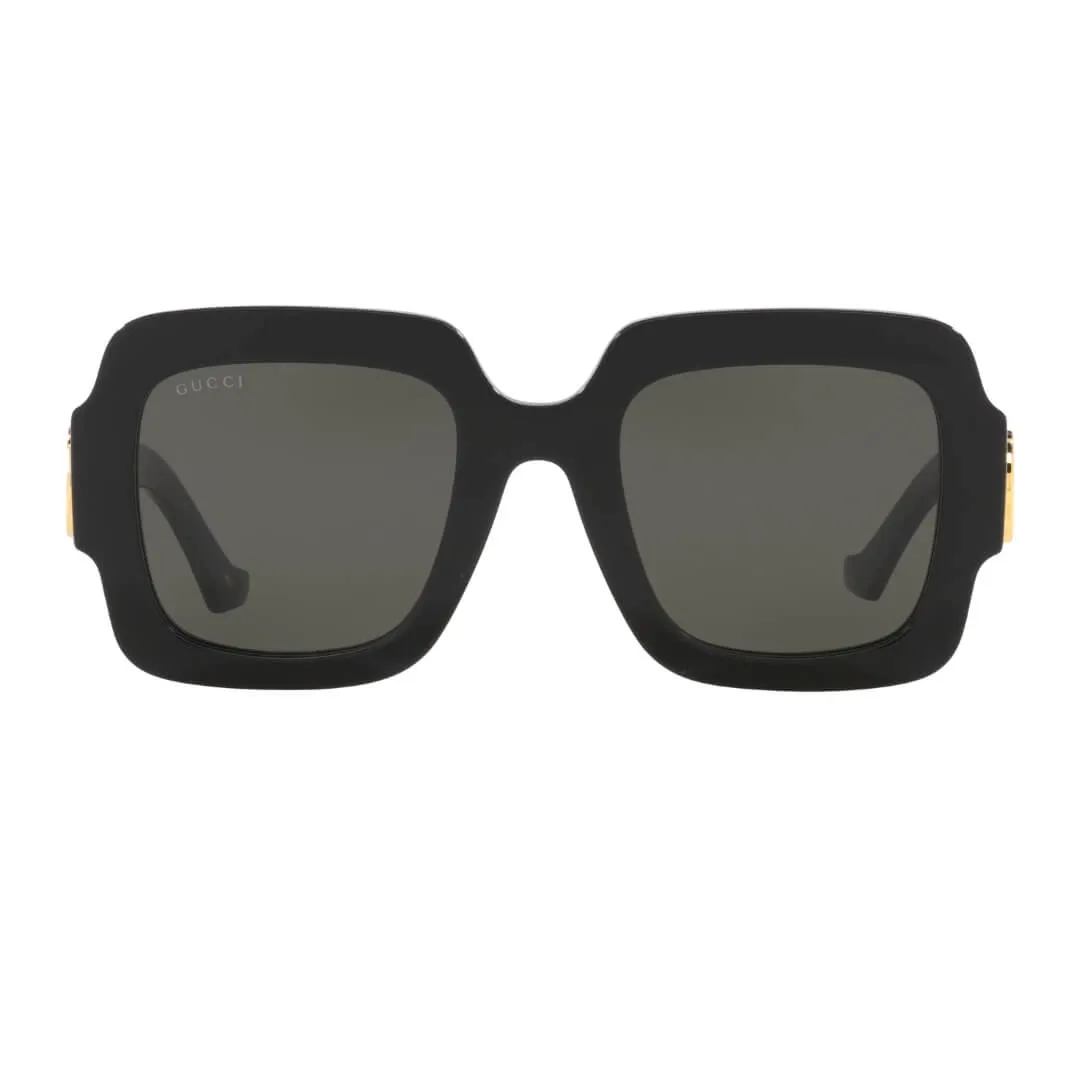 Gucci GG1547S 001 Women’s Sunglasses - Black Frame, Grey Lenses