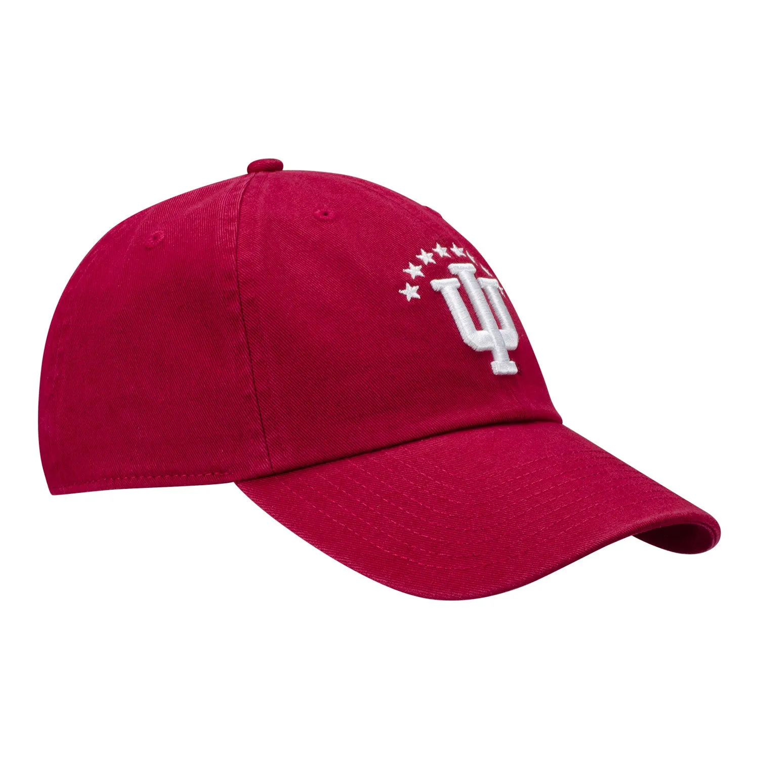 Indiana Hoosiers Men's Soccer Star Crimson Adjustable Hat