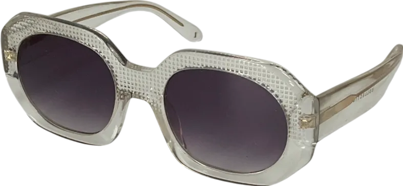jimmy fairly White The Becky Sunglasses