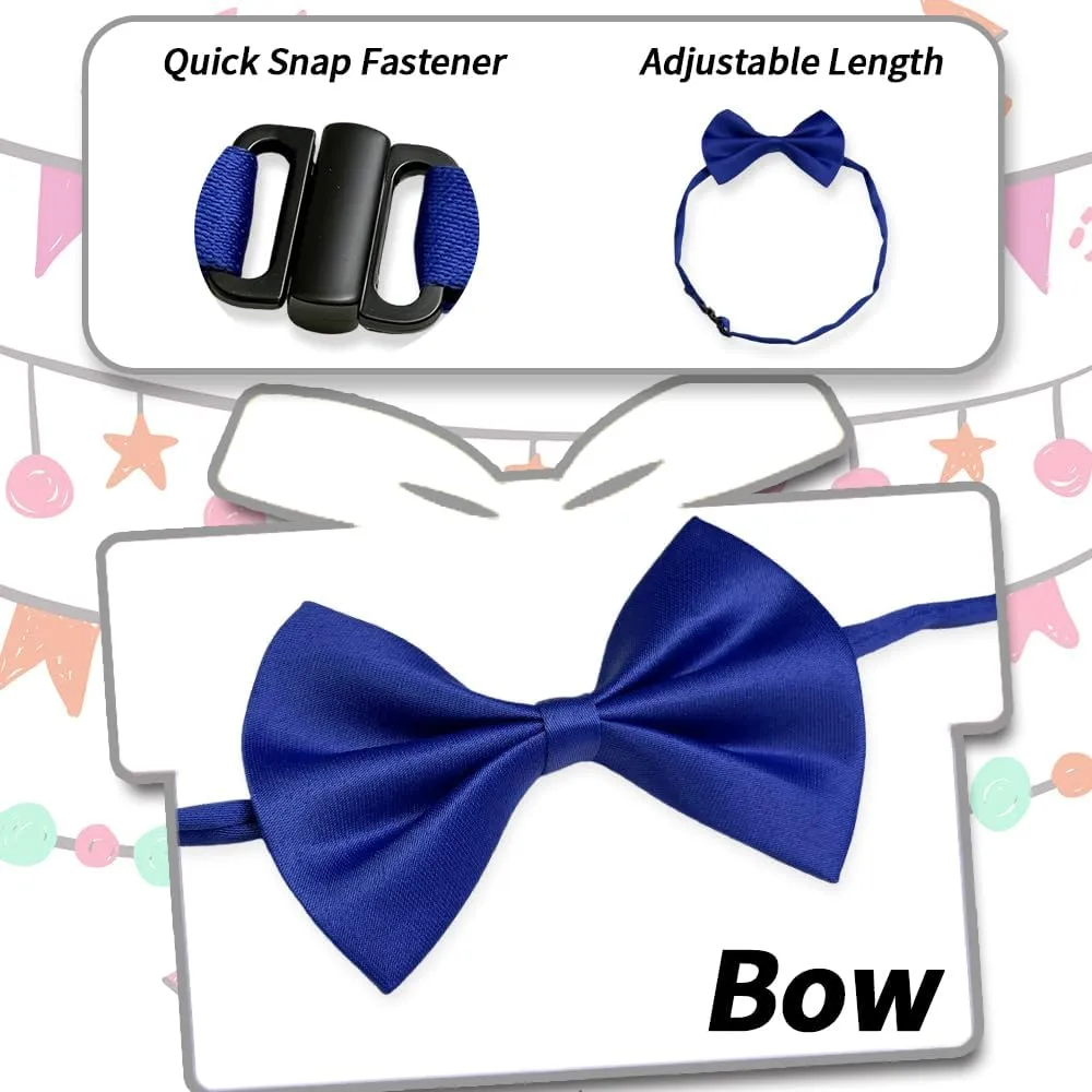 Kids Suspenders & Bowtie Set for Boys Girls 6M-6Y | Birthday Wedding Formal Accessories