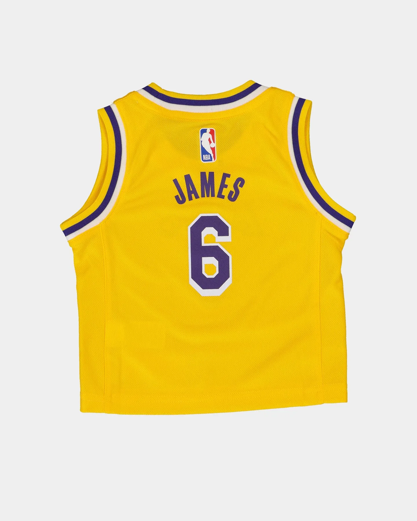 Nike Infant Los Angeles Lakers LeBron James #6 Icon Edition Swingman Jersey Yellow