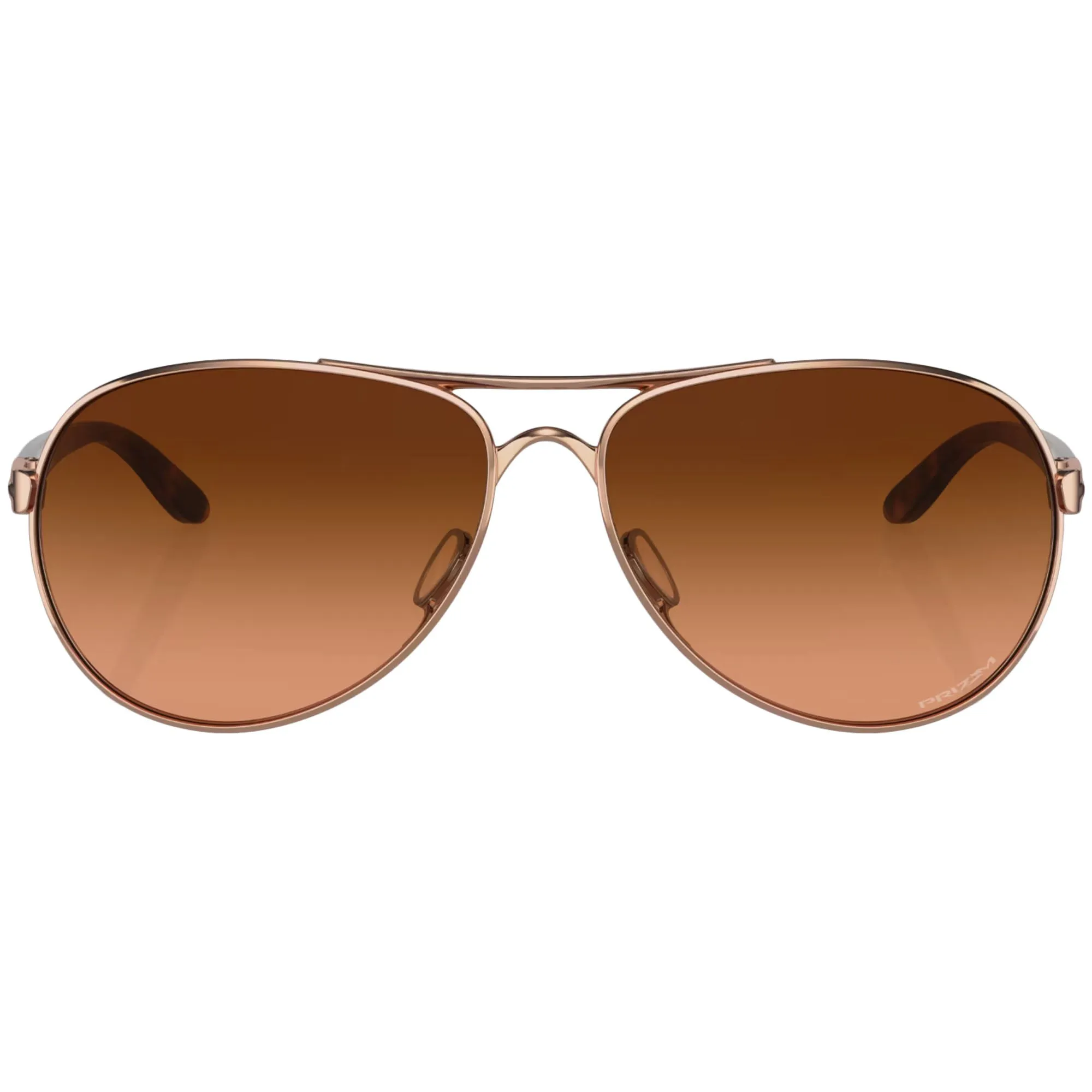 Oakley OO4079-4659 Women's OO4079 Feedback Aviator Sunglasses, Rose Gold Prizm Brown