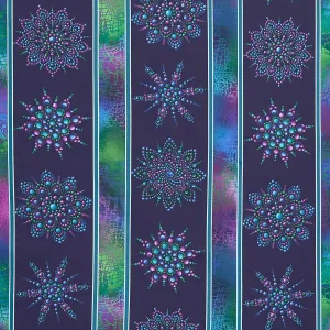 On Dragonfly Wings - Dragonfly Stripe Multi Yardage