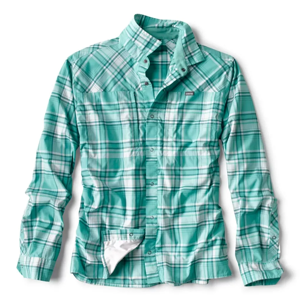 Orvis Men's LS Pro Stretch Shirt/Marine