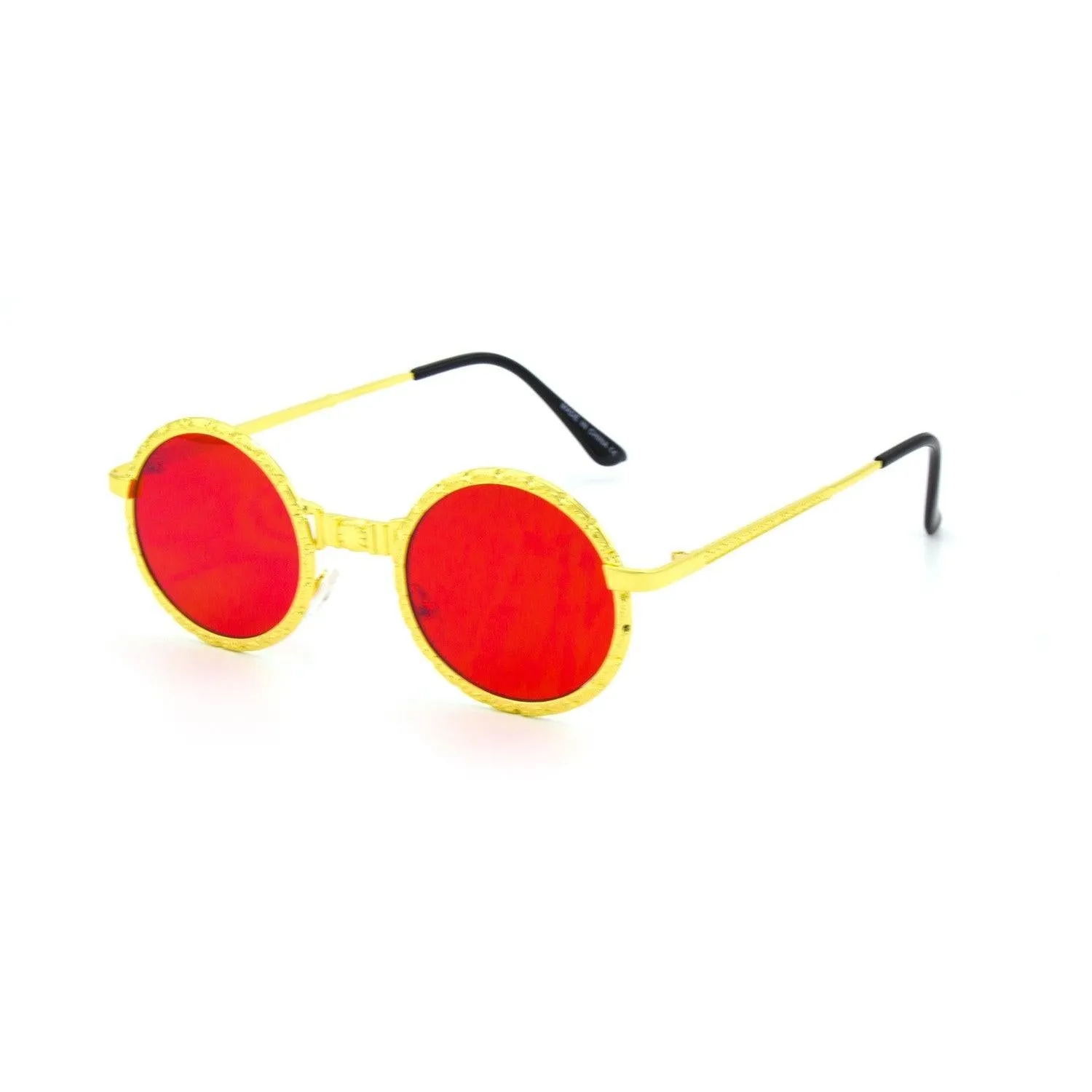"GLAM 70'S" Round Sunglasses