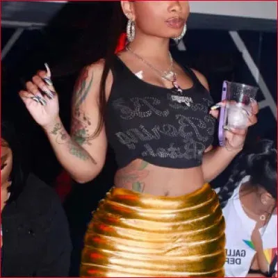 Shiny Y2K Short Skirt in Various Colors