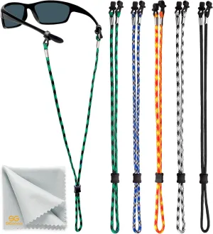 SIGONNA Eyeglasses String Holder Strap Cord - Eyeglass Chain for Men Women - Glasses Lanyard Holders Around Neck Sports