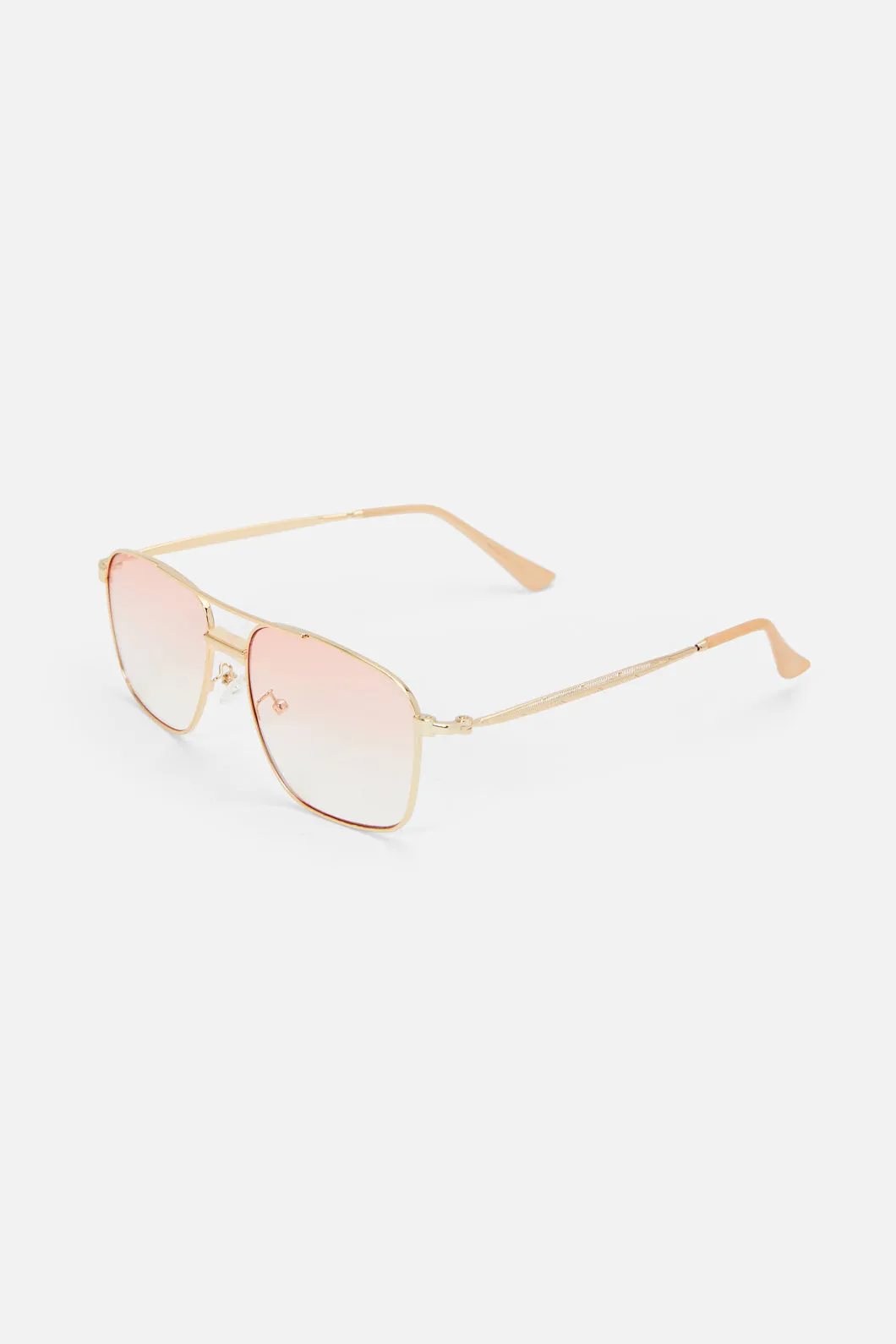 Square Lens Aviator Sunglasses