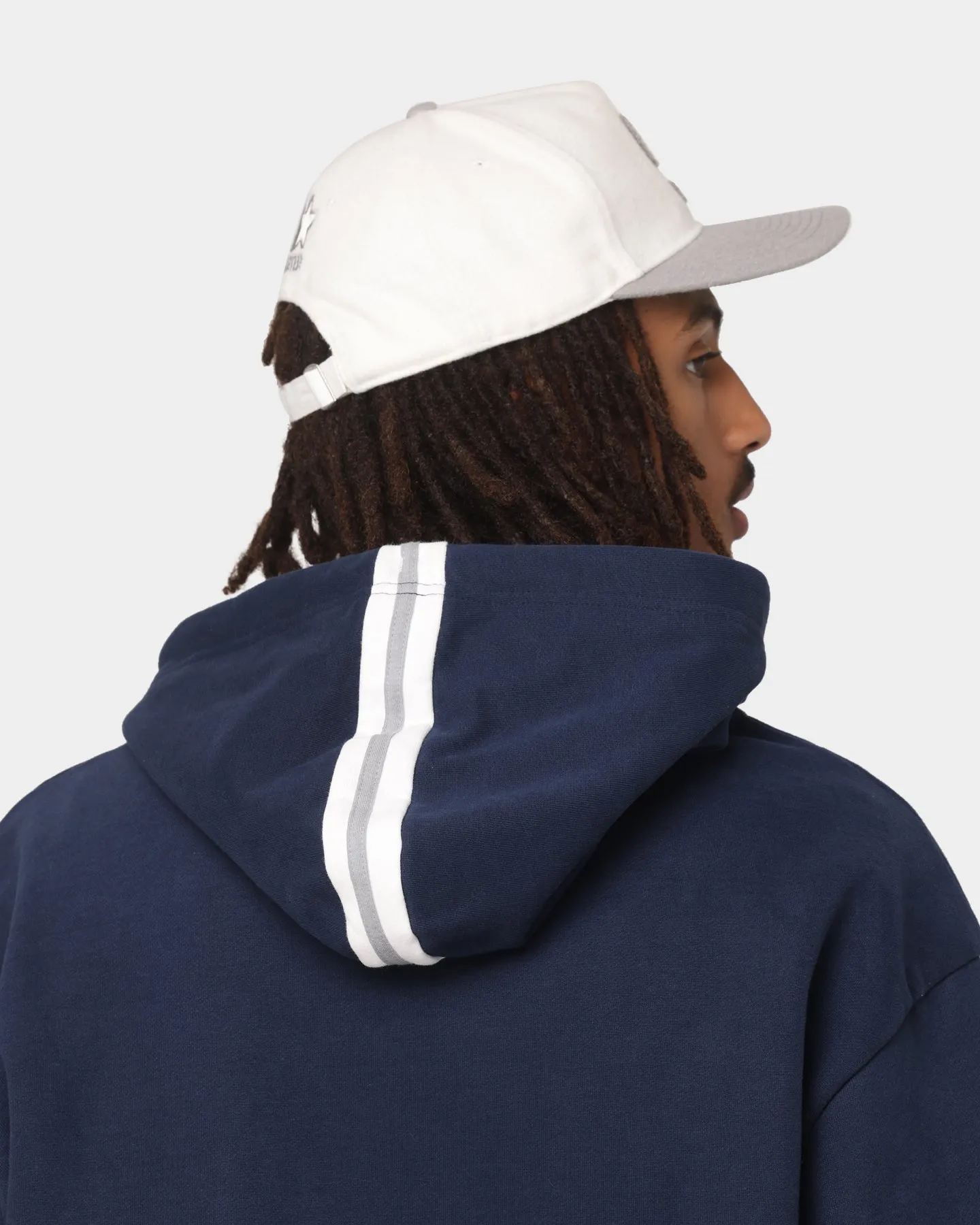 Starter Script Stripe Hoodie Navy