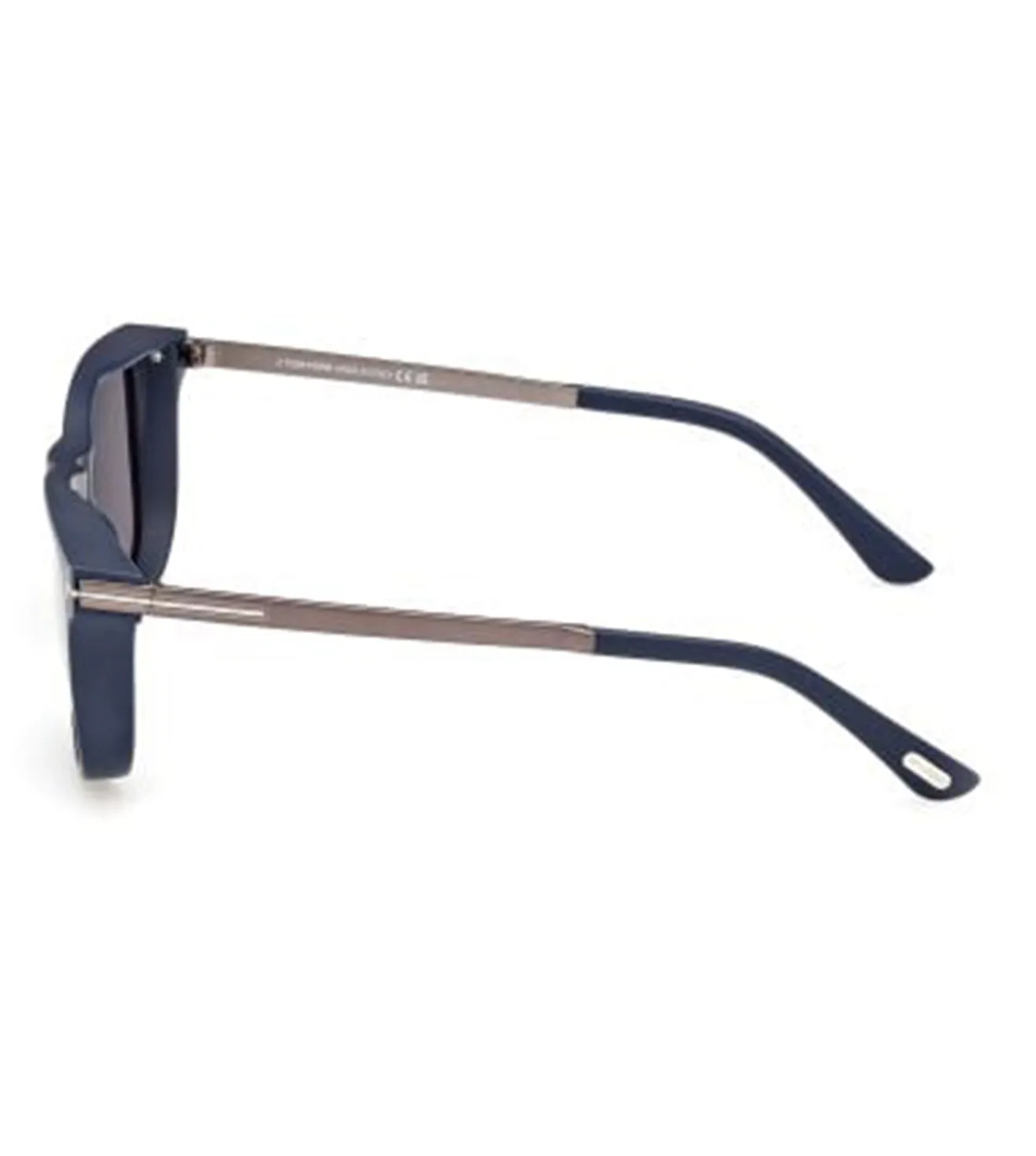 Tom Ford Men's Smoke Grey Square Sunglasses