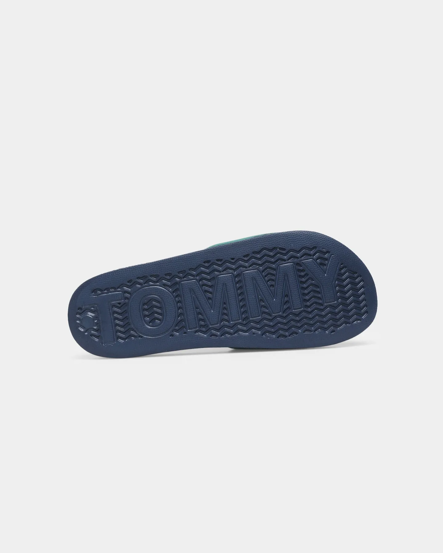 Tommy Jeans Varsity TJ Pool Slides Rural Green
