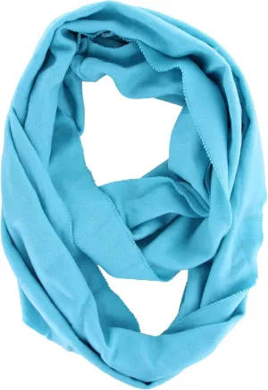 Unisex Women's Stylish Solid color Cashmere Winter Infinity Cowl Scarf