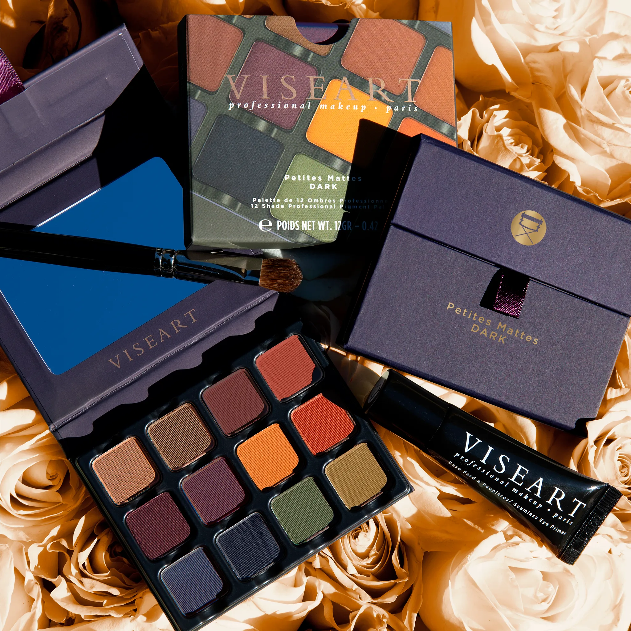 Viseart Dark Petites Mattes Pigment Palette